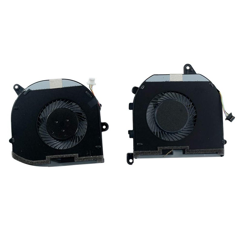 Rangale New Replacement CPU and GPU Cooling Fan for Dell XPS 15 9570 XPS 15 7590 XPS 15-9570 Precision 5530 5540 Series Laptop - Image 2